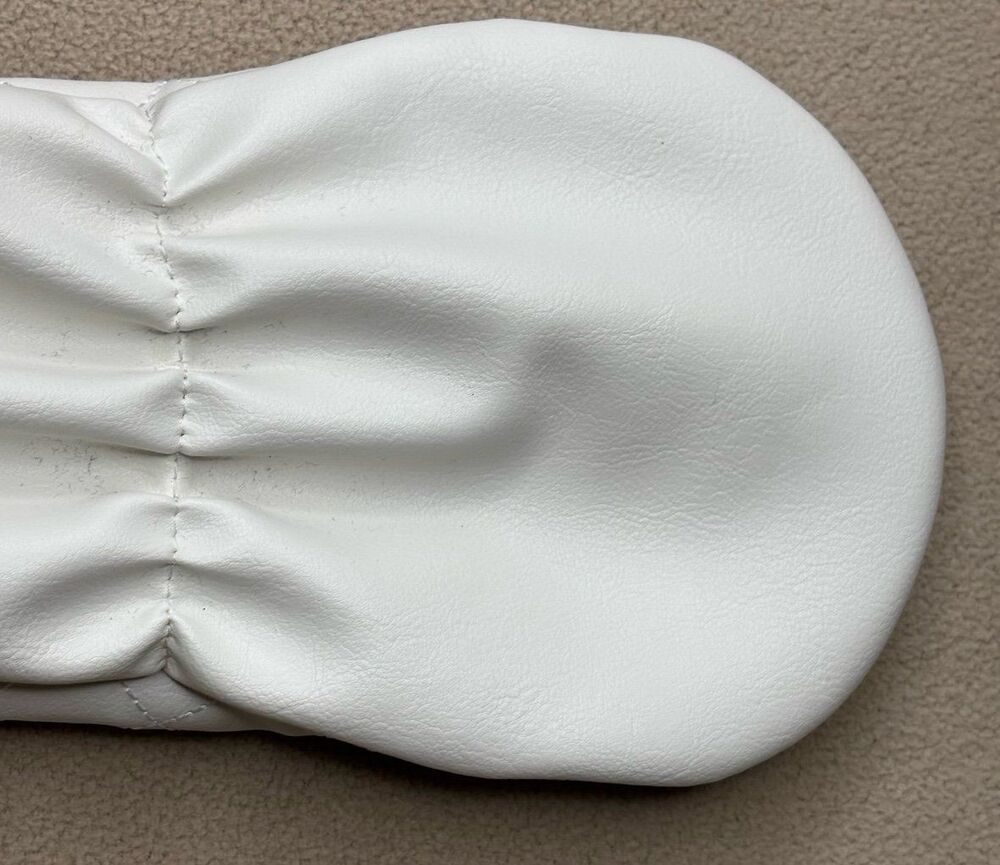 Quilt Stitch TCU Horned Frogs Golf Headcover White Purple - Picture 6 of 7